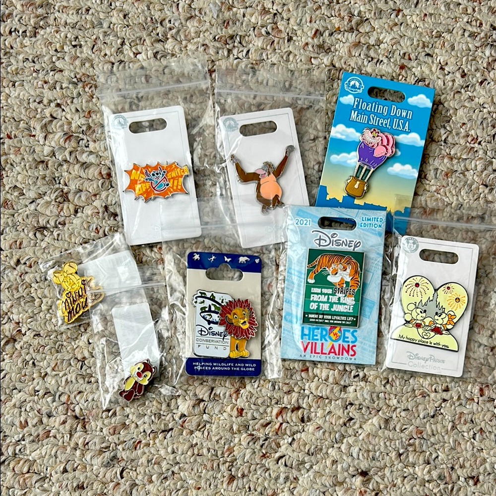 Disney Character Pin Collection